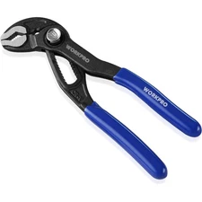 5-Inch Water Pump Pliers,  CR-V Construction Quick Adjust Groove Joint Pliers...