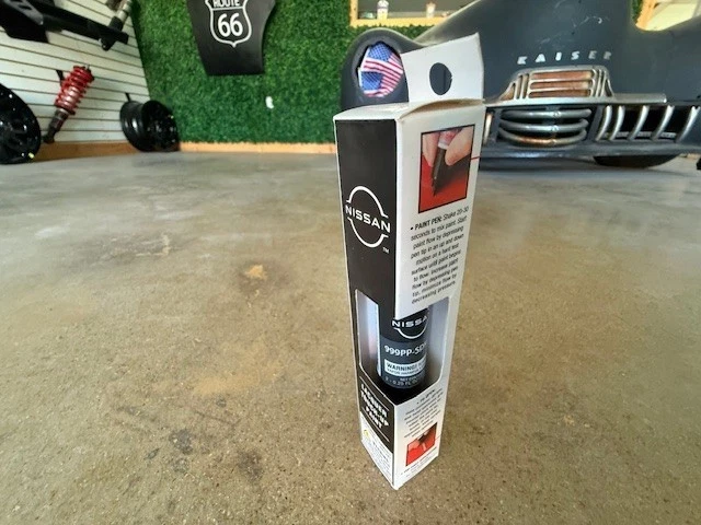 Nueva pistola de pincel metálica genuina Nissan de retoque OE 999PPSDKAD Foto 4 de 4