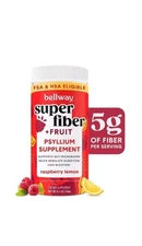 Bellway Super Fiber: Sugar-Free Psyllium Husk, Weight Management & Gut Health