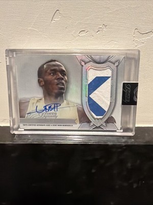 2024 Topps Dynasty USAIN BOLT Patch Auto #5/5 *Event Worn*  Topps Sealed