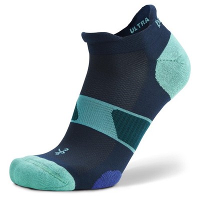 Laufsocken Balega Ultraglide No Show, Weiß/Grau, Größe L (UK 9-11),