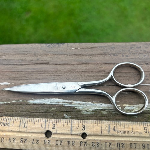 Vintage WISS Scissors #765 Sewing & Embroidery 5” USA Small Steel Blade Crafts - Picture 5 of 9