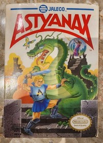  Astyanax The Warrior, NES Nintendo CIB Manual BOX Game CARTRIDGE Sleeve: Jaleco