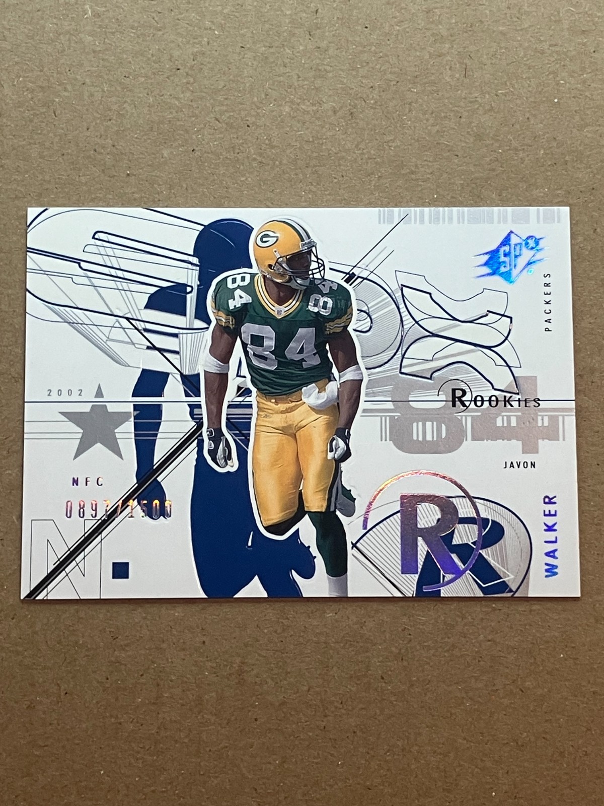 Javon Walker Spx #104 Base