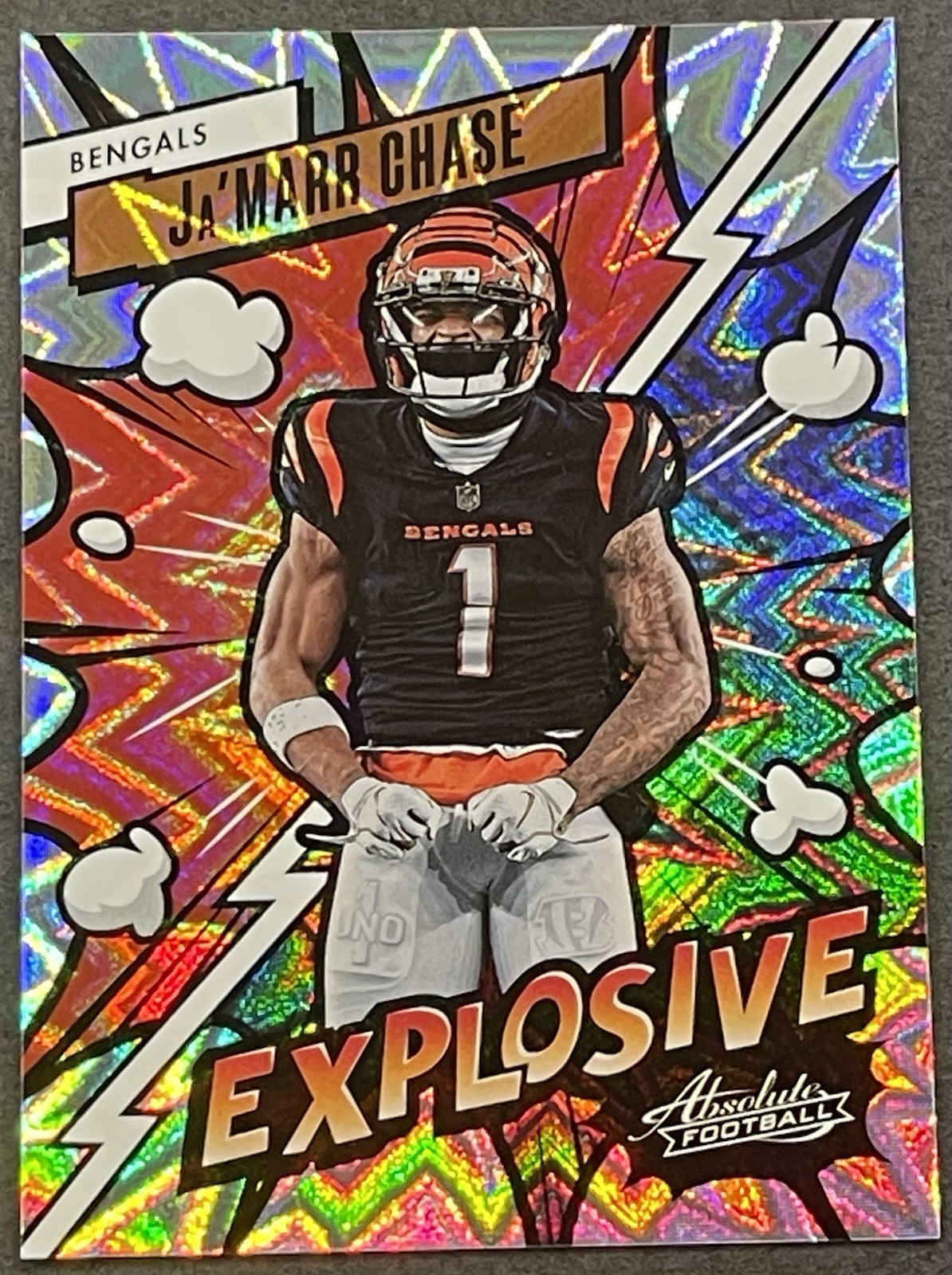 JA’MARR CHASE 2023 ABSOLUTE EXPLOSIVE 🧨 CASE HIT SSP!! CINCINNATI BENGALS 🔥🔥