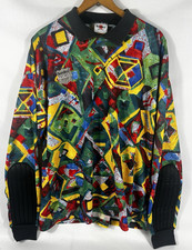 Vtg Sondico Premier Range Goalkeeper Soccer Futbol Jersey #1 Mens L England Made