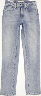 Levi's 724 High Rise Damen Jeans blau Straight Stretch W27 L32 (87774)