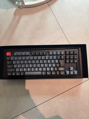 Keychron K8 Pro TKL US Red Switch Wireless Keyboard Schwarz Gebraucht Getestet