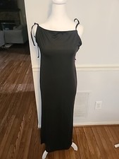 Fashion Nova Roxie Backless Maxi Dress Black Size Large
