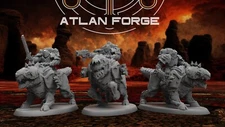 Hades Demon Riders (Atlan Forge/Tabletop Game Miniatures)