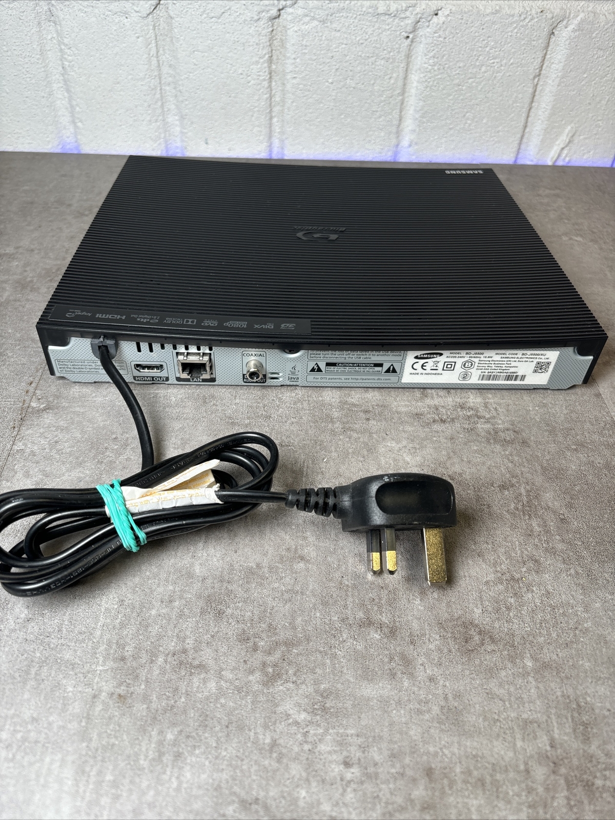 Bedienungsanleitung Samsung Blue Ray Player Bd J5500 Samsung BD-J5500 Smart 3D Blu-Ray Player With Remote Tested Working | eBay