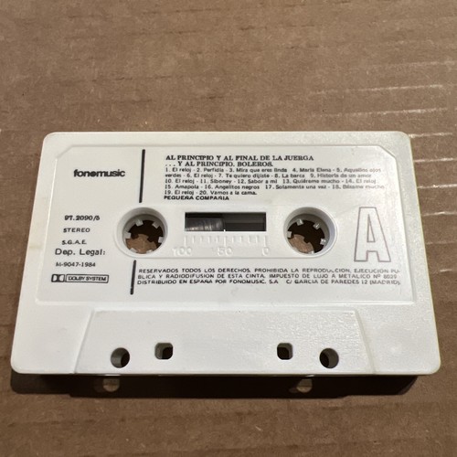 Pequeña Compañia Boleros Cassette - 1984 Fonemusic - Picture 2 of 17