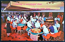 Gambling Casino Las Vegas Nevada NV Postcard PC 1960s Unused