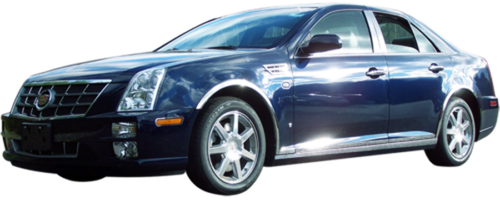 QAA ML45236 Polished Accent Trim 6Pc Fits 05-08 STS Sedan - Picture 2 of 7