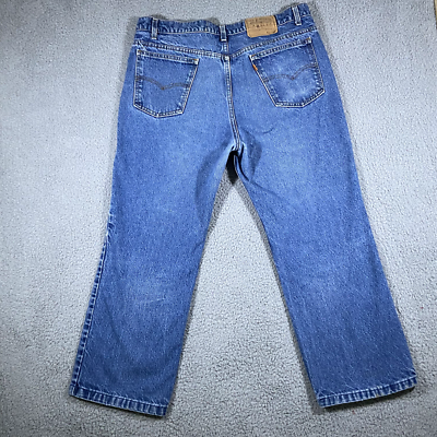 VINTAGE 80s Levi's 517 Bootcut Denim Blue Jeans Adult 37.5 VINTAGE 80s Levi's 517 Bootcut Denim Blue Jeans Adult 37.5