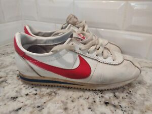 Vintage 1977 Leather Nike Cortez Size 8 Sneakers Forest Gump Made