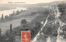 Cpa Oissel The Rocks Of Orival
