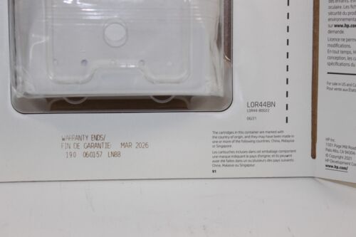 Wkłady atramentowe HP 63XL Combo 63XL czarny kolor 2 szt. nowe oryginalne L0R44BN 03/2026 - Zdjęcie 4 z 4