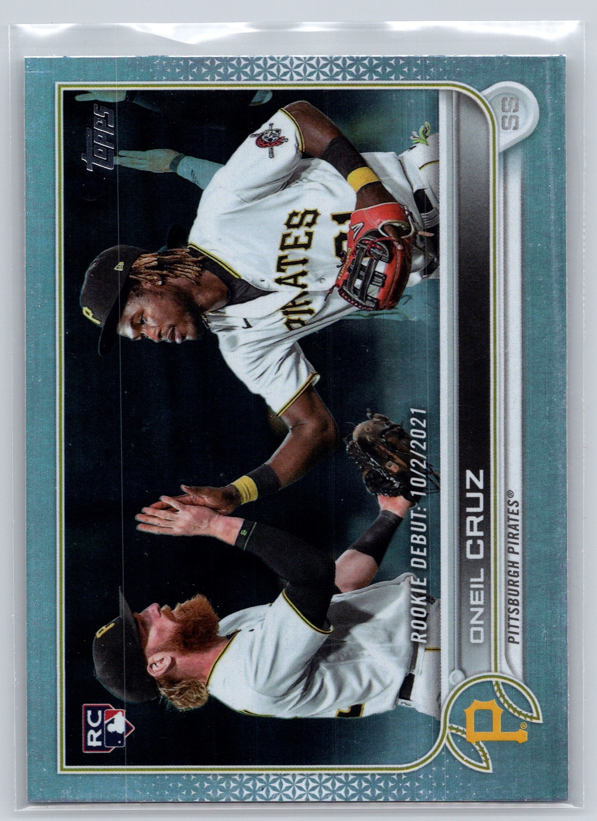 2022 Topps Update #US113 Oneil Cruz Rainbow Foil