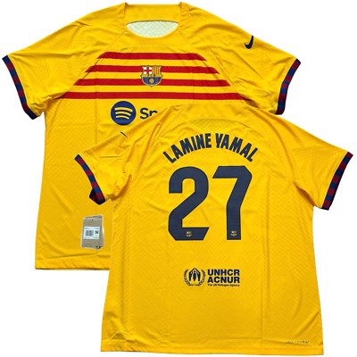 【正規品】FCバルセロナ LAMINE YAMAL Lサイズ 10番 Lamine Yamal #10 Size large Barcelona 25/26 Authentic Player
