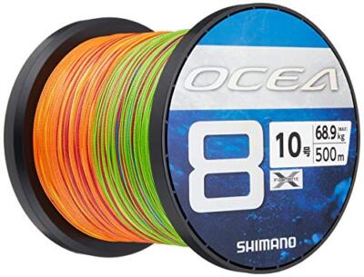 SHIMANO OCEA EX8 PE 10号 500m SHIMANO PE Line Ocea8 500m 10.0 5colors SW Navy | eBay