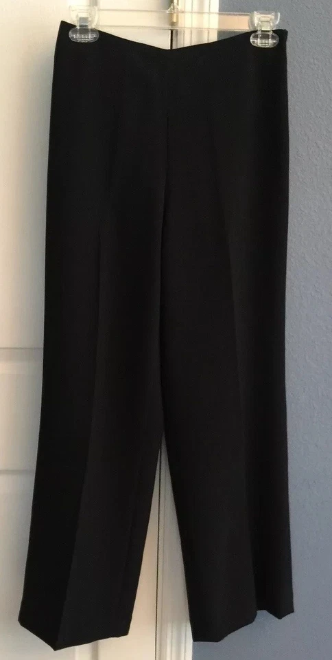 Casual Corner Annex Mujer Pequeño Conjunto Traje Negro Conjunto Blazer Pantalones Talla 2 Foto 4 de 4