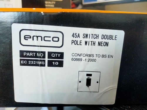 METAL CLAD - SOCKETS SWITCHES RCD SPURS RJ45 FAN ISO ** ALL NEW - FREE P&P ** - Picture 21 of 45