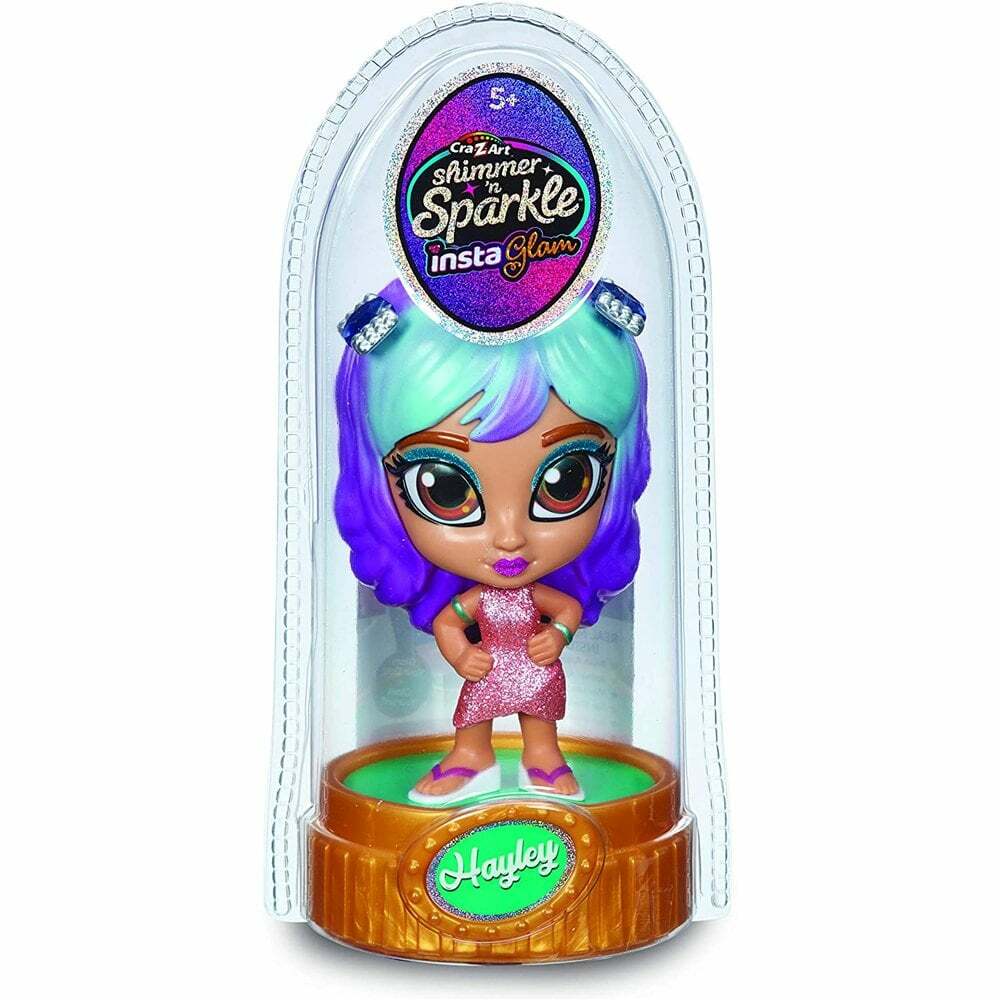 cra-Z-art Shimmer n Sparkle InstaGlam Doll - Hayley inc Makeup Compact