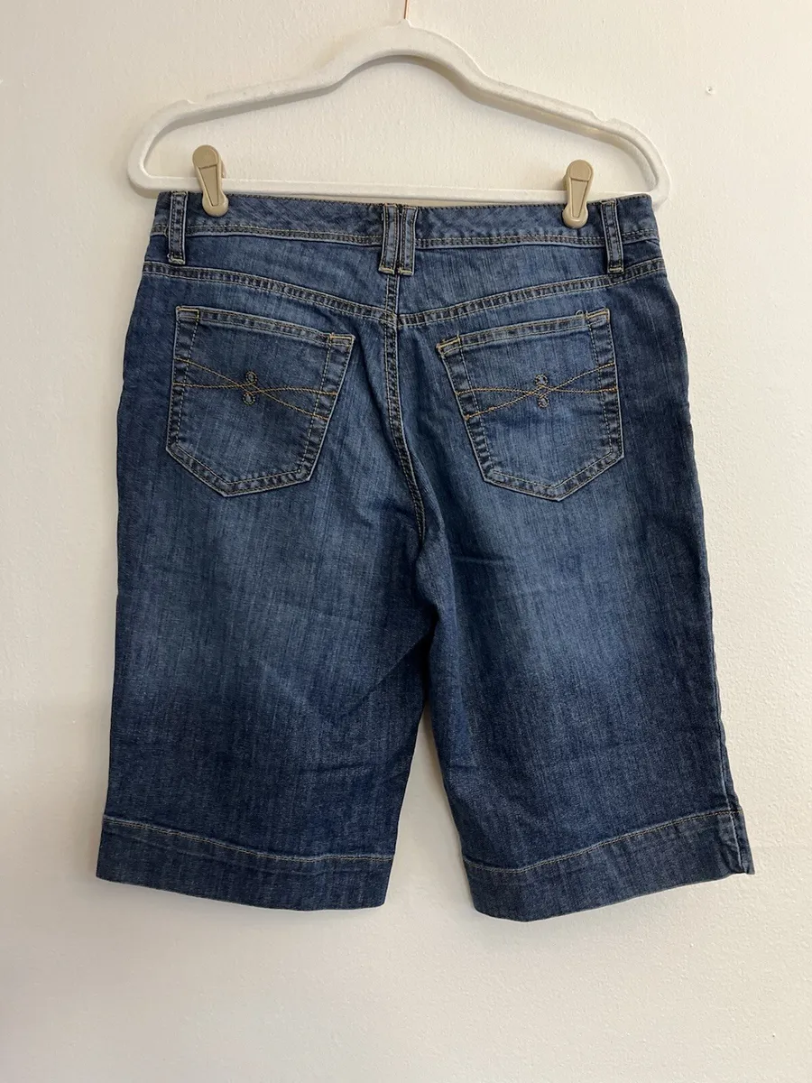 bijgeloof bedriegen ga verder Tommy Hilfiger Women's Size 6 Blue Jean Denim Bermuda Walking Shorts | eBay