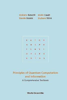 Principles Of Quantum Computation And Information: A Comprehensive Textbook ...