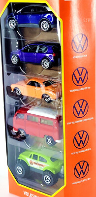 2023 Matchbox Volkswagen 💗 VW 5-Pack w/ GTI, Karmann Ghia, T2 Bus