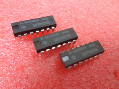 TEXAS SN74H04N ORIGINAL SECHSKANT 1-EINGANG INVERTOR GATE 14 PIN DIP UK LAGER x5 STCK.