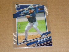 2021 Chronicles Clearly Donruss ALEX BREGMAN BLUE PARALLEL ASTROS /50 M8221