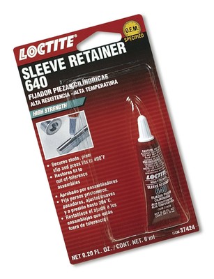 Loctite 640 Retaining Compound 64043, IDH:209764, 1 L Bottle, Green