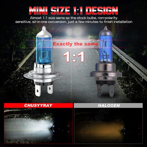 For Mercedes-Benz CLS550 2007-2009-2011 - 6x Halogen Headlight+Fog Light Bulbs - Picture 2 of 12