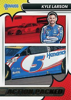 Kyle Larson 2022 Donruss - Action Packed Retail #6 -