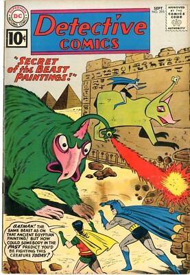 Detective Comics  # 295   VERY GOOD FINE   September 1961    Creator names below