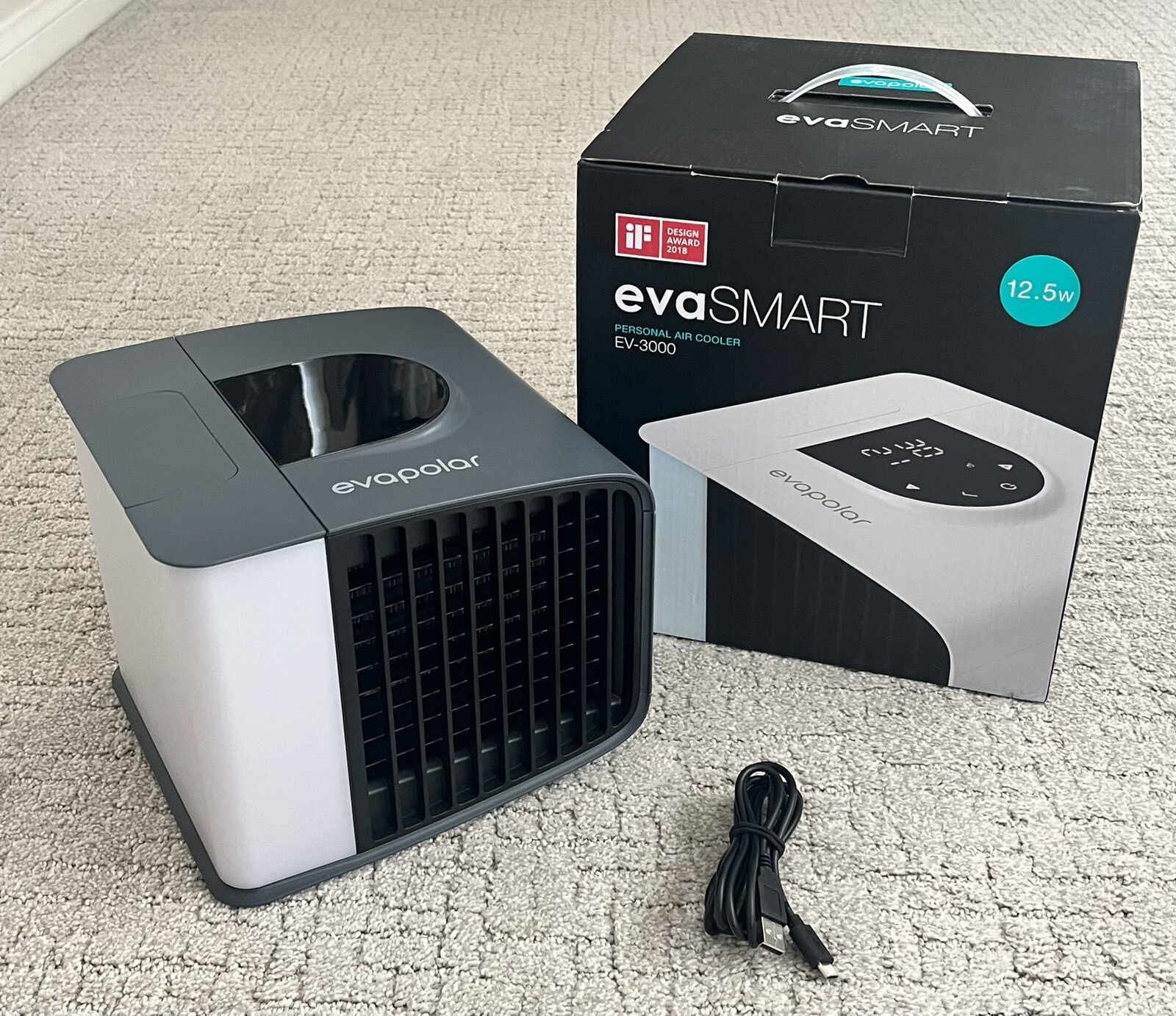 Evapolar EvaSMART Personal Evaporative Air Cooler Humidifier EV3000