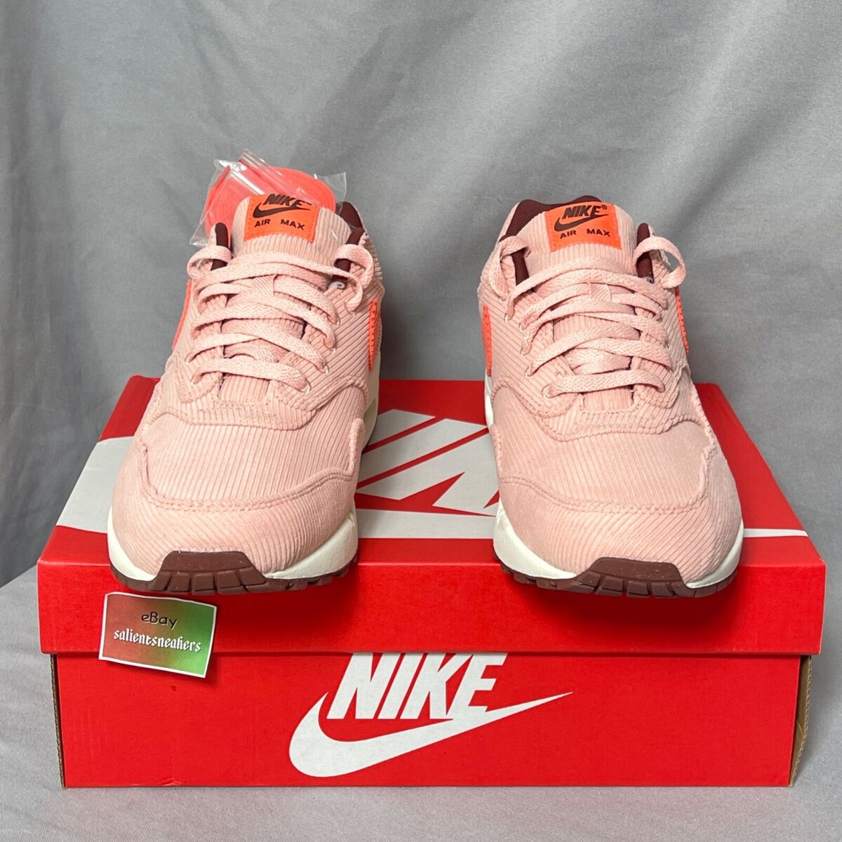 Nike Air Max 1 PRM UK10 FB8915-600 Coral Stardust EUR45 US11 Nike Air Max 1 PRM UK10 FB8915-600 Coral Stardust EUR45 US11