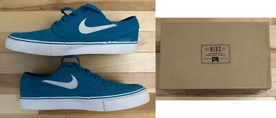NIKE SB ZOOM STEFAN JANOSKI NEO TURQUOISE / WHITE MEN SZ 11 SKATE