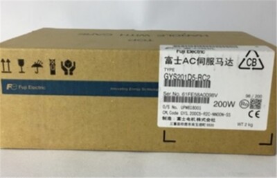 1Pc Fuji Servo Motor GYS201D5-RC2 New rp