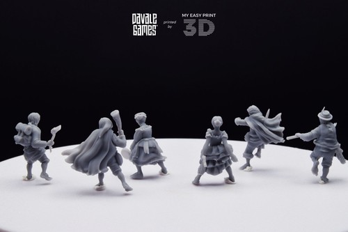 Halfmen Davale Games 3D gedruckt mit hochwertigem Resin - Bild 5 von 16