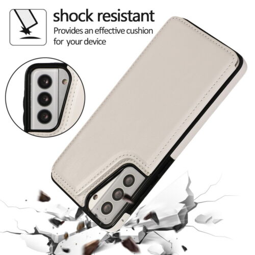 Leather Card Slot Wallet Case Cover Kickstand For Samsung Galaxy A13 A33 A53 A73 - Picture 77 of 81