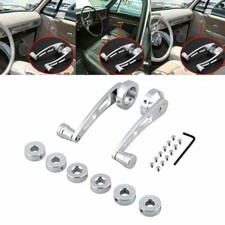 Chrome Billet Car Manual Window Crank Handle Aluminum For Ford Vw Jeep Camaro