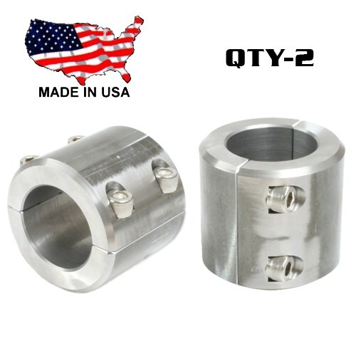 2 - Steel Universal Weld On Bar Clamp 1-1/4