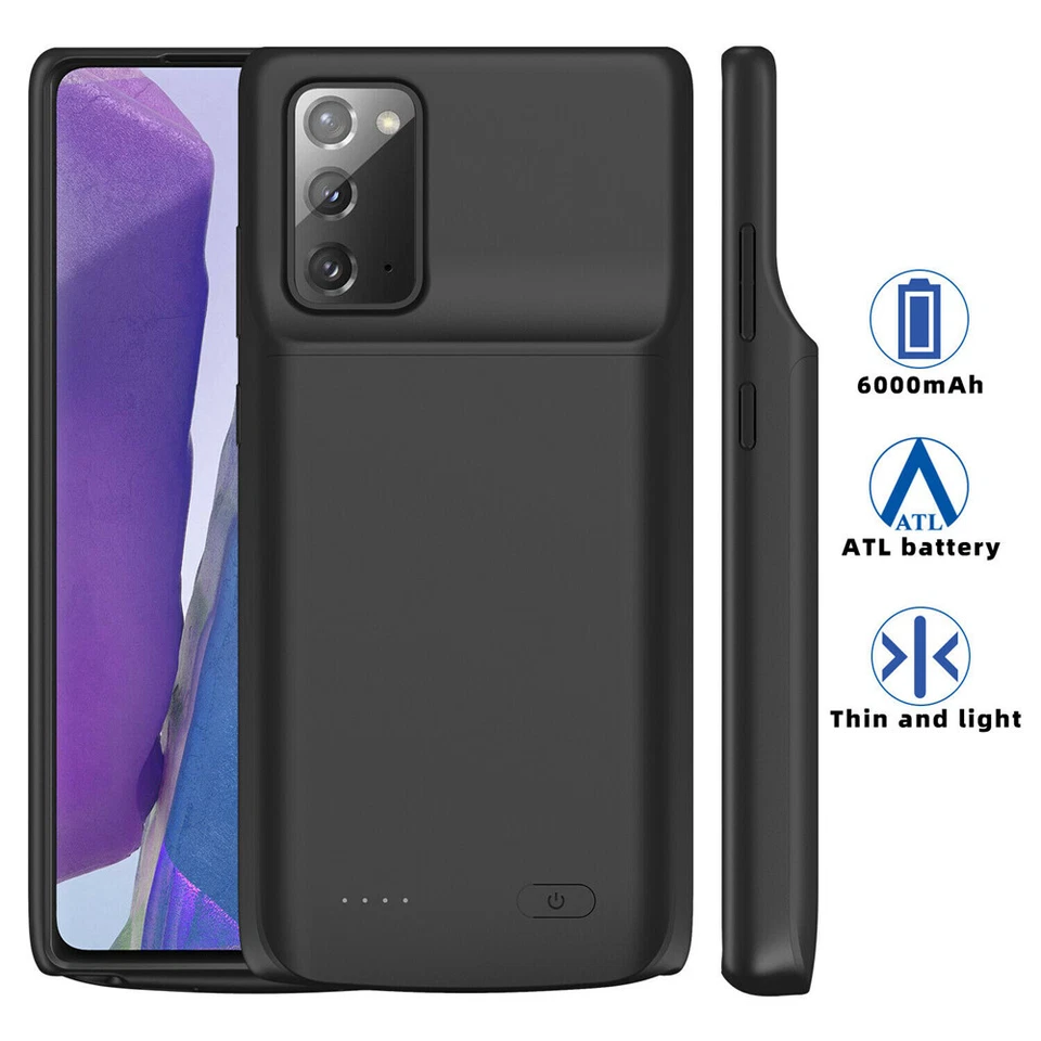 Funda Cargador para Samsung Galaxy Note 10/10+/20/20 Ultra Compatible Batería Cubierta Foto 2 de 4