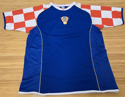 Vintage Croatia Soccer Football World Cup 2006 Shirt Jersey Size Large