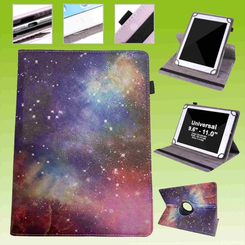 Für verschiedene Tablet Modelle Tablet Motiv 360 Grad Tasche Kunst-Leder Etuis - Bild 2 von 27