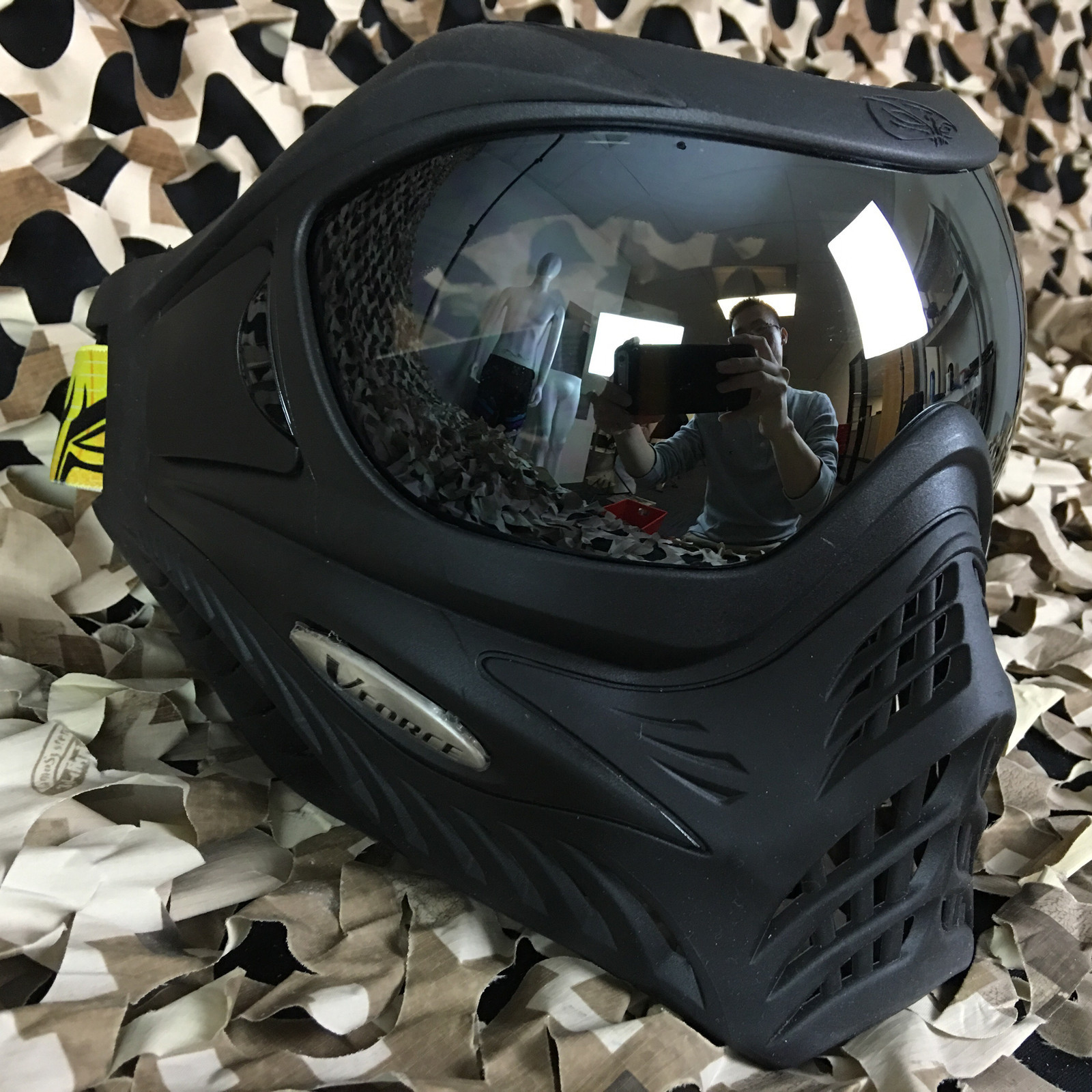 NEW VForce Grill Dual Pane Thermal AntiFog Paintball Mask Lens