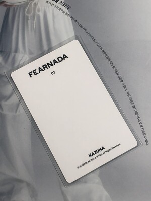 Le serrafim photocard KAZUHA FEARLESS FEARNADA special